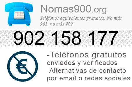 Teléfono 902158177