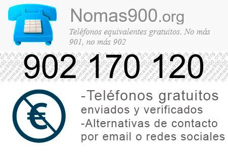 Teléfono 902170120