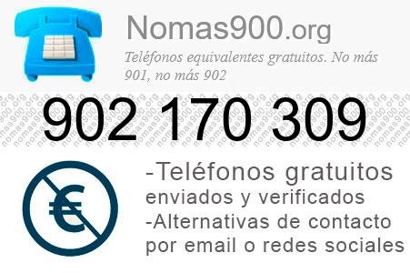 Teléfono 902170309