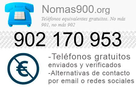 Teléfono 902170953