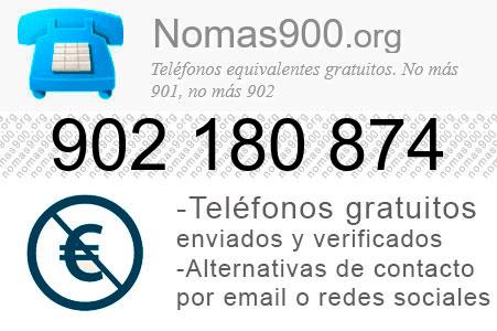 Teléfono 902180874
