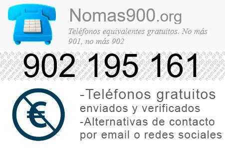 Teléfono 902195161