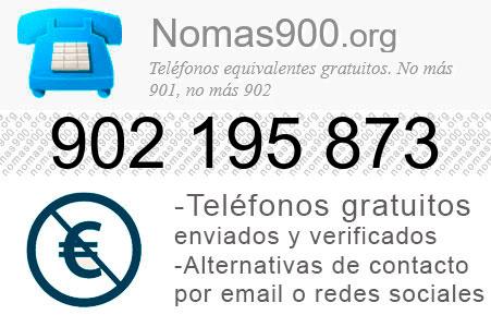 Teléfono 902195873