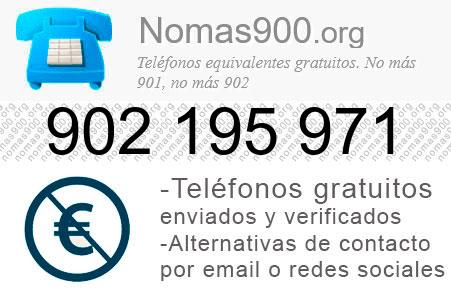 Teléfono 902195971