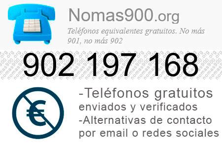 Teléfono 902197168