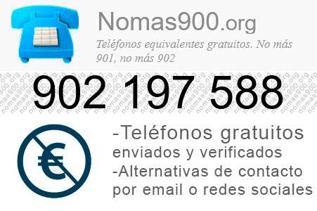 Teléfono 902197588