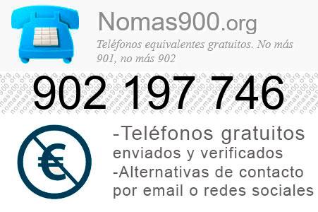 Teléfono 902197746