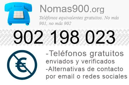 Teléfono 902198023