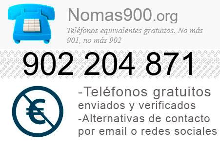 Teléfono 902204871
