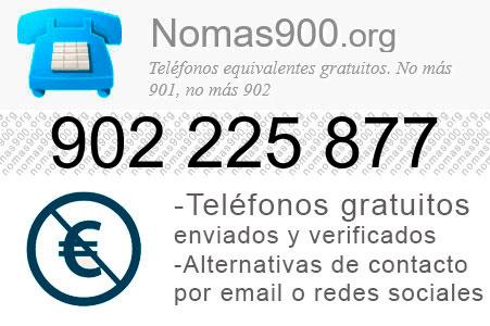 Teléfono 902225877