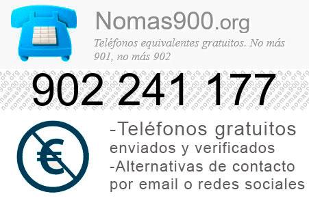 Teléfono 902241177