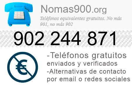 Teléfono 902244871