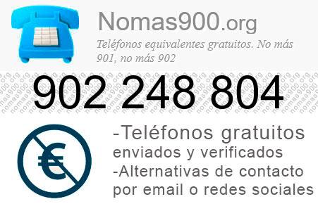 Teléfono 902248804