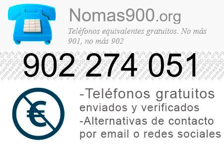 Teléfono 902274051
