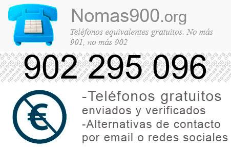 Teléfono 902295096