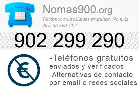 Teléfono 902299290