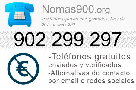 Teléfono 902299297