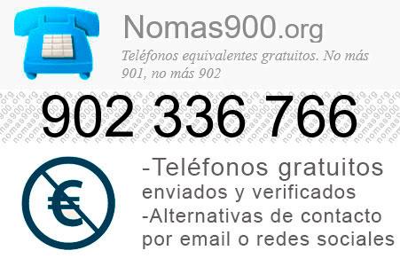 Teléfono 902336766