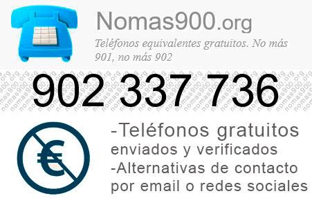 Teléfono 902337736
