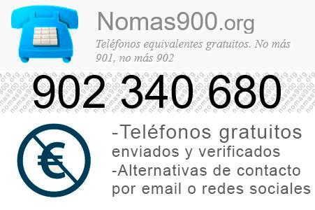Teléfono 902340680