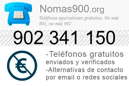 Teléfono 902341150