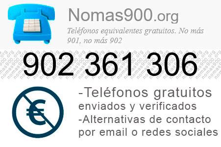 Teléfono 902361306