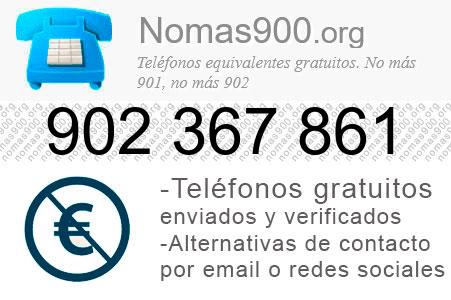 Teléfono 902367861