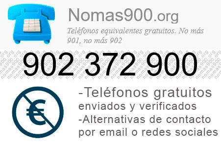 Teléfono 902372900