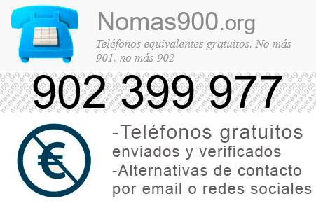 Teléfono 902399977