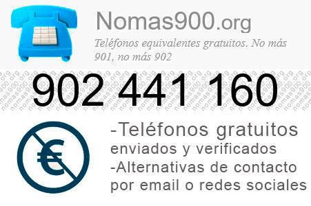 Teléfono 902441160