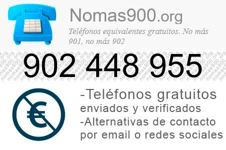 Teléfono 902448955