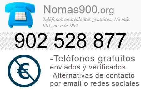 Teléfono 902528877