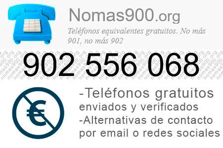 Teléfono 902556068