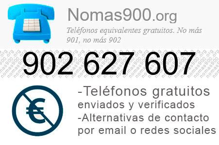 Teléfono 902627607