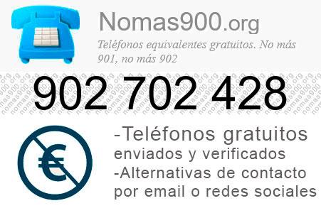 Teléfono 902702428