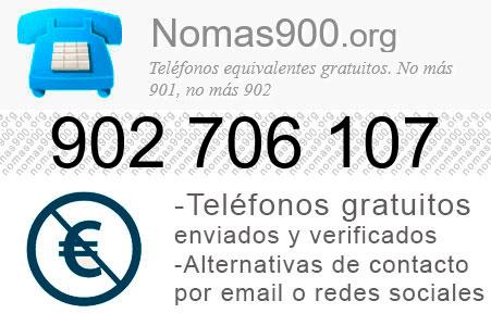 Teléfono 902706107