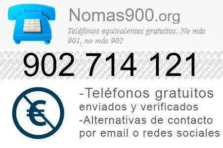 Teléfono 902714121