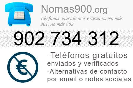 Teléfono 902734312