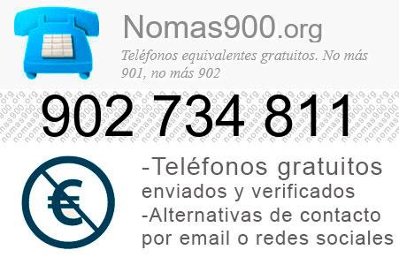 Teléfono 902734811