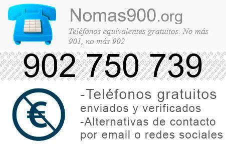 Teléfono 902750739