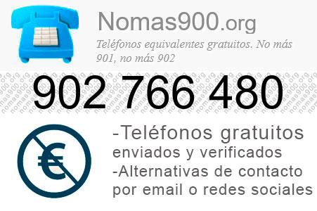 Teléfono 902766480