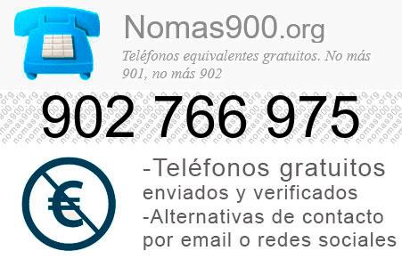 Teléfono 902766975