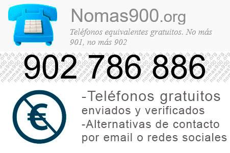 Teléfono 902786886