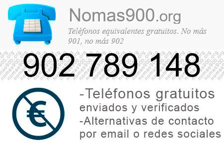 Teléfono 902789148