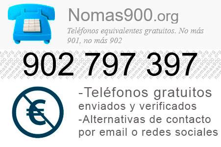 Teléfono 902797397