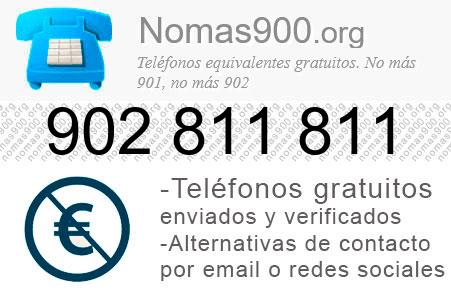 Teléfono 902811811