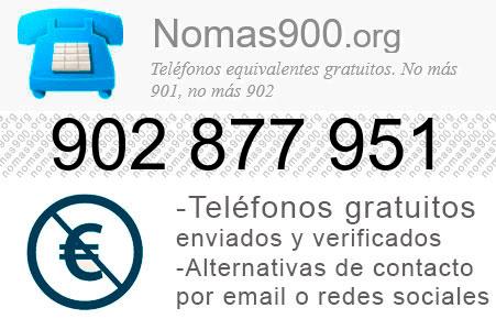 Teléfono 902877951