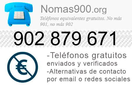 Teléfono 902879671