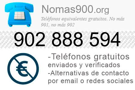 Teléfono 902888594