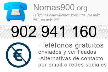 Teléfono 902941160